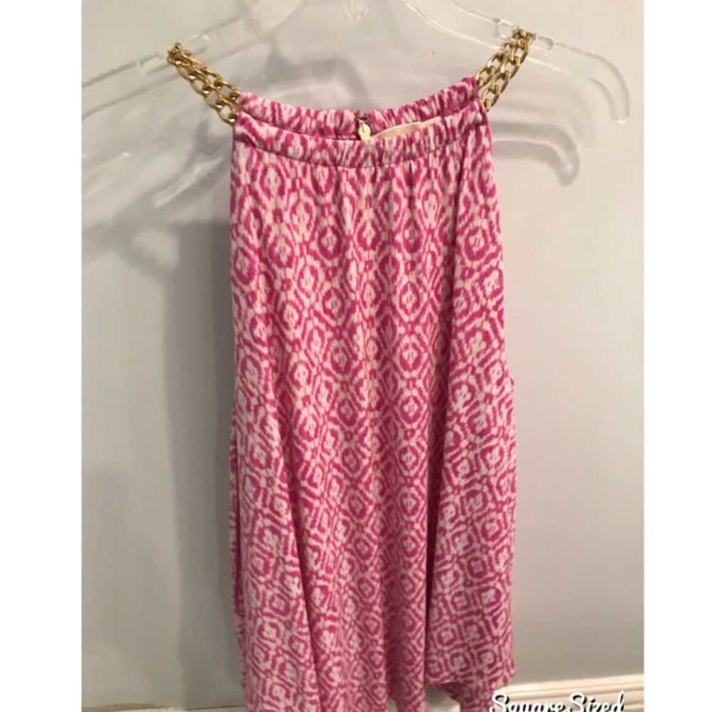 Michael Kors Chain Halter Neck Top